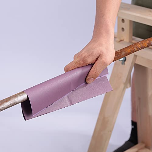 Sandpaper Assortment 24-Pack, Wet Dry Sand Paper Sheets 9 x 11 Inch - style: Variety Grit 400-1500