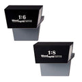 Dovetail Saw Guide Set – 1:6 & 1:8 Magnetic CNC Layout Tool for Precise Hand-Cut Woodworking Joints – Joinery Angle Marker for Soft & Hard Wood Applications - size: Saw Guide - Set: 1:6 & 1:8