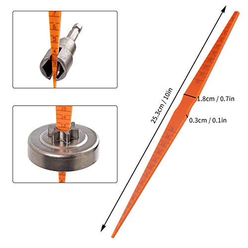 Panel Gap Alignment Gauge,Door Panel Gap Alignment Simple Measuring Tool Taper Feeler for Auto Body Positioning Measurement Ruler Car Accessories