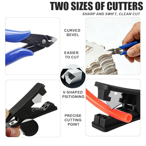 3D Printer Tools Kit, 49Pcs 3D Printing Tool Set for FDM & SLA Printers - size: Medium
