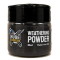 Weathering Powder, Jet Black Pigment for Model Terrain Scenery and Vehicles by Huge Minis - 30ml Flip-Top Container