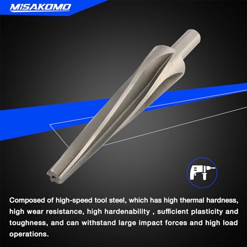 7 Degree Tapered Ball Joint Reamer Tie Rod Reamer for 1-1/2" Per Foot - size: 7 Degree