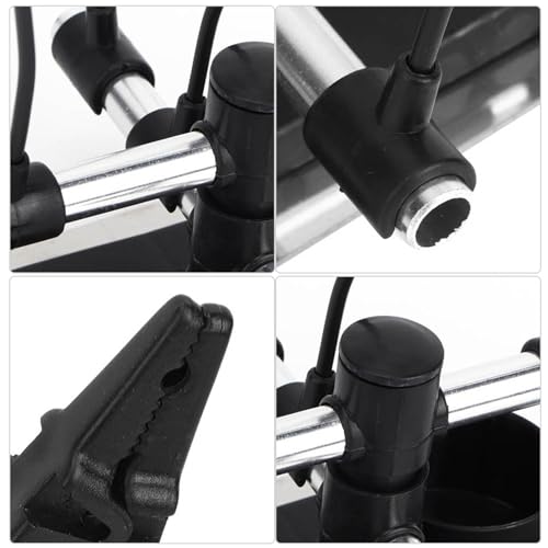 Airbrush Holder, Model Kit Tools Airbrush Accessories 6Pcs with Base for Airbrush