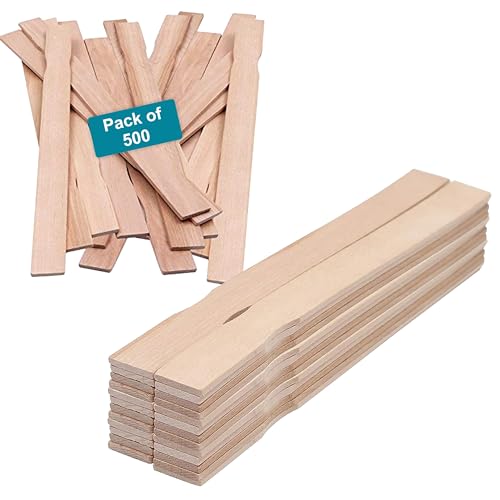 12" Wooden Paint Paddles - Mixing Sticks -Epoxy Stirrers- Pack of 500ct - size: 12"-Pack of 500ct