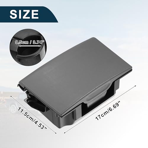Cup Holder for Nissan Frontier Practical No.96965ZS00A | Instrument Panel Drink Holder Gray 1 Pcs