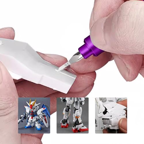 Model Scriber Tool Set – for Gundam, RG Scale, Resin Models – Scribing, Panel Line Engraving, Detailing (Marking Tool, Modeling Hobby)