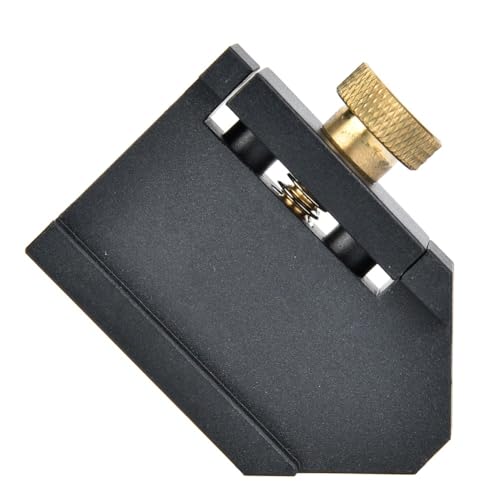 Woodworking Scribing Locator 26-30mm - Aluminum Alloy Positioning Block for Measuring and Marking, Precision Machined Adjustable Fixing Tool
