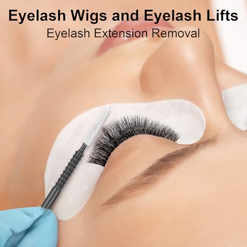 400 Pack Microswabs for Eyelash Extensions, Micro Swabs for Makeup, Balck - color: black