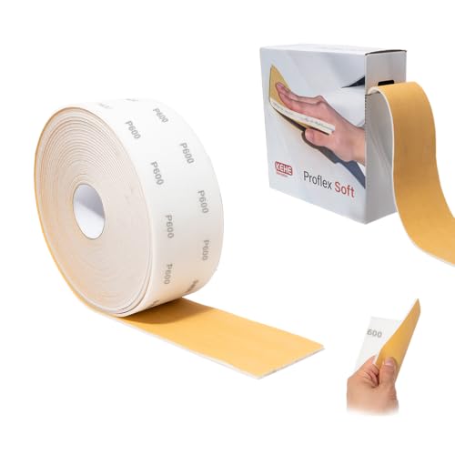 Premium Soft Hand Sanding Sheets Roll,Flexible Abrasive Sandpaper for Auto Body Repair, Paint Prep & Fine Woodworking,Ideal for Professional Mechanics and DIY,150Pcs/Roll,Grit 240