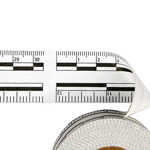Crime Scene Photomacrographic Scale, Adhesive Tape (1 x 500 inch) - size: 13 m