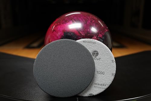 CTD TruCut Sanding Pads for Bowling Ball Resurfacing (1000 grit 6 inch) - size: 6 inch, style: 1000 Grit