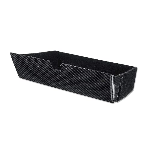 Center Console Organizer Box Tray Insert Armrest Storage Drawer Compatible with Tesla Model X, S, Highland & Juniper New Models
