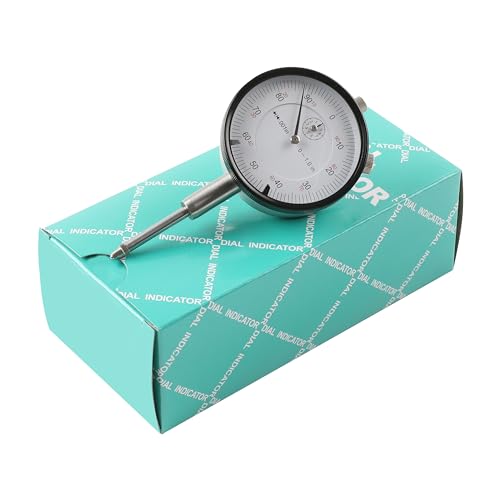 HFS Dial Indicator, 0-1" Range, 0.001" Graduation, 1/4" Lug Back - size: 0-1" x 0.001"