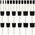 Foam Brush 25pcs with High Density Foam (1/2", 1", 2", 3") - size: 1/2"-3" assorted 25pcs