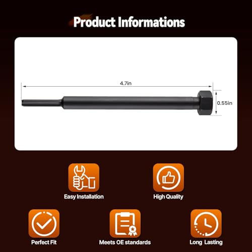 7223 Glow Plug Bore Reamer Tool, Precise Thread Seat Reamer Kit