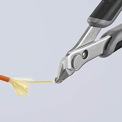 KNIPEX Tools 78 03 125 ESD Electronic Super-Knips, 5-Inch - size: 5-Inch without Lead Catcher