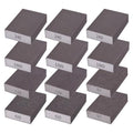 12Pcs 60-240Grit Sanding Sponges, Wet Dry Sanding Blocks - size: 60/80/120/180/240Grit