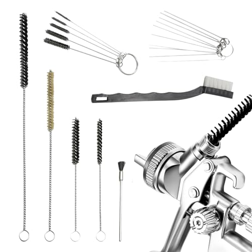 Spray Gun Cleaning Kit, Multi-Purpose Paint Gun Cleaning Kit, 21 Pcs