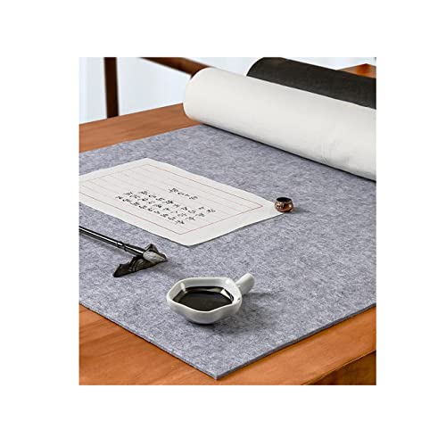 Felt Fabric 11.8 x 98.4 inch Craft Felt Fabric Roll Light Grey - color: Light Grey