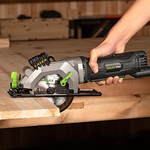 GALAX PRO 4Amp 3500RPM Circular Saw with Laser Guide - style: 4.0A Corded Circular Saw