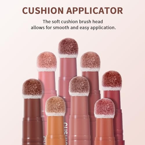 Cushion Matte Lip Blush Stick,Moisturizing Long Lasting Transfer Proof #8 - color: Color #8