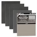 12-Sheet Premium Wet Dry Sandpaper Assortment Fine, 9 x 11 Inch - style: MixGrit 12Pcs