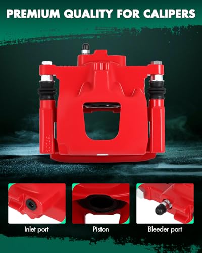 SCITOO - Rear Disc Brake Caliper Assembly w/Bracket For Dodge,For Jeep - size: Rear Driver[18B5047]