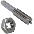 Drill America 1/2"-28 UNS Tap and Die Kit, HSS Plug Tap and Carbon Hex Die - size: 1/2"-28, style: Tap and Hex Die