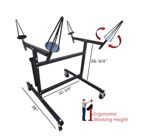 Generic HSW Wheel Paint Stand Rack, Wheel Rim Painting Stand- Heavy Duty, LGJ-1