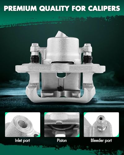 SCITOO 19B2688 Front Left Driver Disc Brake Caliper with Bracket - size: Front Driver[19B2688]