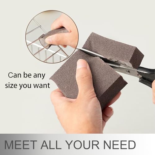 12Pcs Sanding Sponge 120 Grit Medium Sanding Blocks for Drywall Metal Wood Washable and Reusable - size: 12PCS-120 Grit