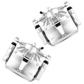 cciyu Front Left & Right Brake Calipers With Bracket 19B1569 19B1568 - size: Front[19B1569+19B1568]