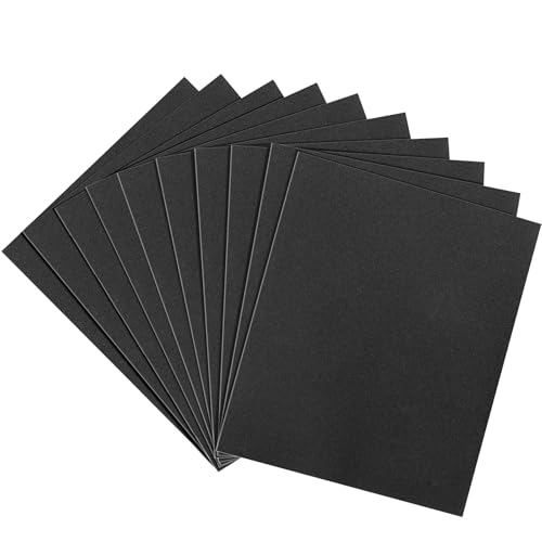 Sandpaper 400 Grit, Wet Dry Sand Paper 9 x 11 Inch - size: 9 x 11 Inch, style: 400Grit