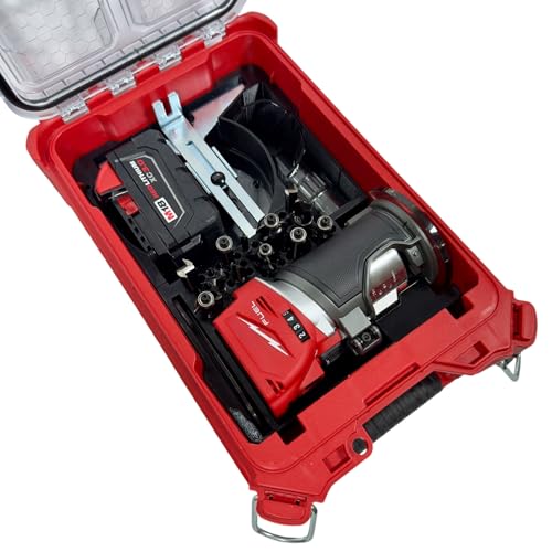 M18 Fuel Compact Router Packout Organizer with Tool, Battery and Bit Storage for Packout Compact Tool Box, Battery and Accessory Storage, Insert Only 2732-20 – Fits Packout 48-22-8435