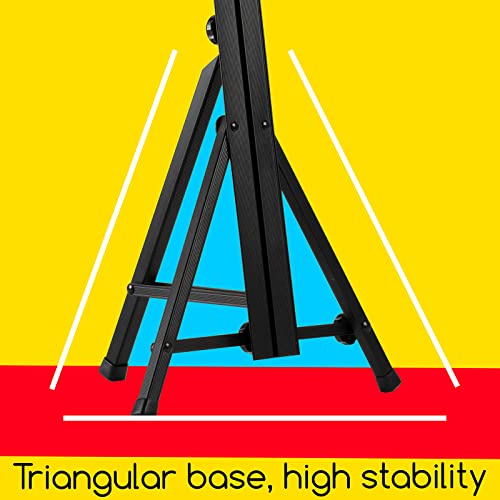 MEEDEN Tabletop Easel Stand for Painting: Aluminum Art Painting Easel - size: 34" High