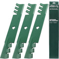 UDC Parts 532173921 Lawn Mower Blades Replacement for Husqvarna 48", 3 Pack - size: 16-5/8" - 5 pt star