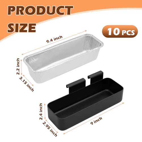 Grease Cup Catcher for Camp Chef SG Griddle Series with 10 Pack Liners - size: 10 Pack for Camp Chef