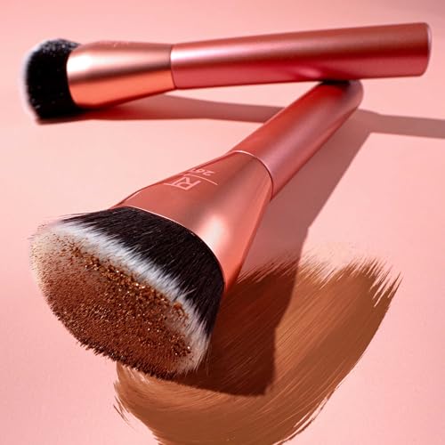 Real Techniques Snatch + Sculpt Contour Makeup Brush, 1 Count (Pack of 8) - size: 8 Count (Pack of 1)
