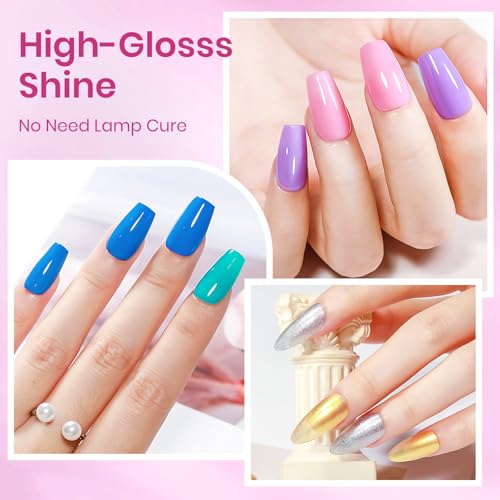 Regular Nail Polish Set Non Gel, Quick Dry Bulk Nail polish Non Gel - color: Regular Colors