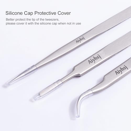 Precision Tweezer, Upgraded Professional Pointed, High-end Stainless Steel - style: Fine Tip Straight LONG (5.5in)