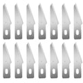 120 Pcs Exacto Knife Blades, #2 High Carbon Steel Hobby Knife Blade Refills Hobby Knife Replacement Blades for Craft, Scrapbooking, Stencil - size: #2