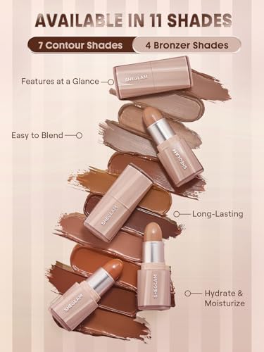 SHEGLAM Buttery Buff Contour & Bronzer Stick-Terracotta - color: Terracotta