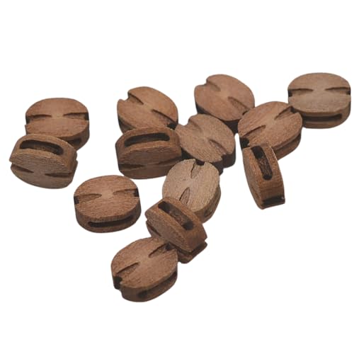 Model Shipways Beautiful Blocks 1 Sheave Wood Block 20 Pack (3.0 mm) - size: 3.0 mm