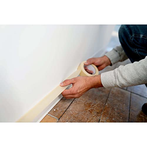 Scotch Contractor Grade Masking Tape, Tan, Tape for General Use, Multi-Surface Adhesive Tape, 1.41 Inches x 60.1 Yards, 4 Rolls - size: 1.41" Width