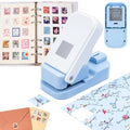 0.83inch Square Punch, Square Craft Punch for Junk Journal - color: 0.83x0.83" Square Punch Blue