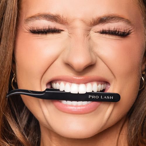 Pro Lash Lash Extension Tweezers, Precision Eyelash Tweezers