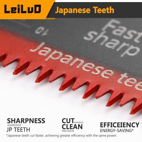 LEILUO 15Pcs Oscillating Tool Blades Wood, Multitool Blades Japanese Teeth