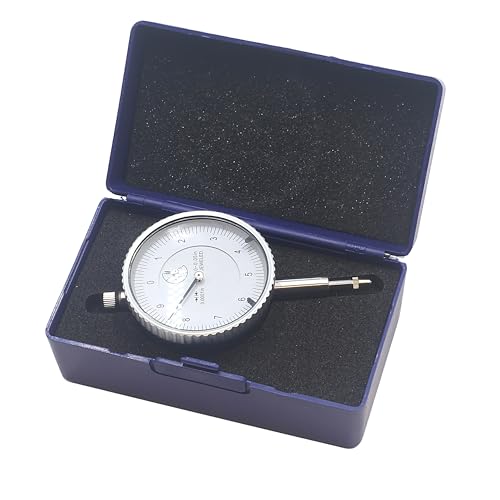 HFS Dial Indicator, 0-0.05" Range, 0.0001" Graduation, 1/4" Lug Back - size: 0-0.05" x 0.0001"