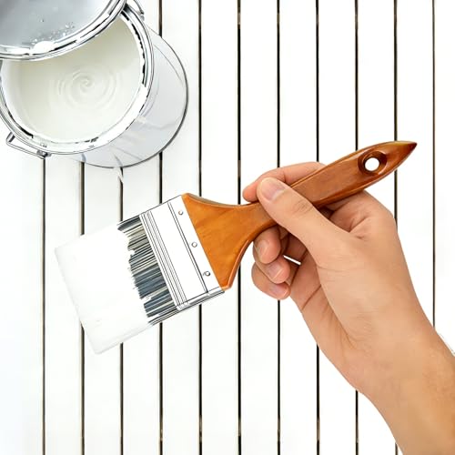 Great Andrew Paint Brushes 2 Inch, Wood Handle, 3 Pack - size: 3 PCS, 2-Inch