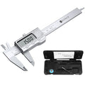 Neoteck 4 inch/100mm Digital Caliper, Stainless Steel Metal Mini Caliper